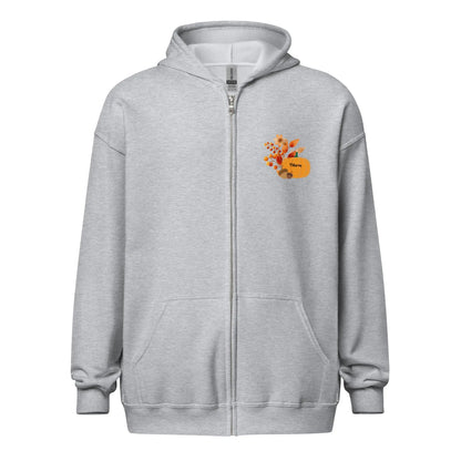 All Booked For Fall Unisex heavy blend zip hoodie - TBRaring