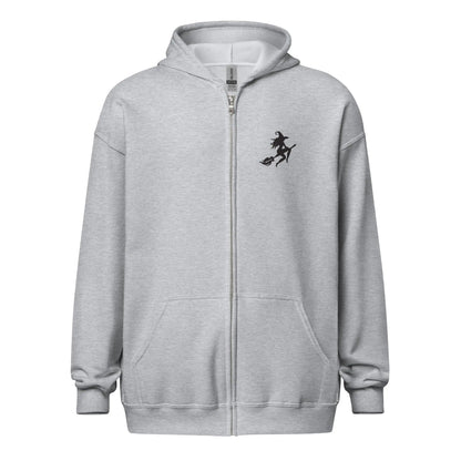 Salem Witch Book Club zip hoodie With Front and Back - TBRaring