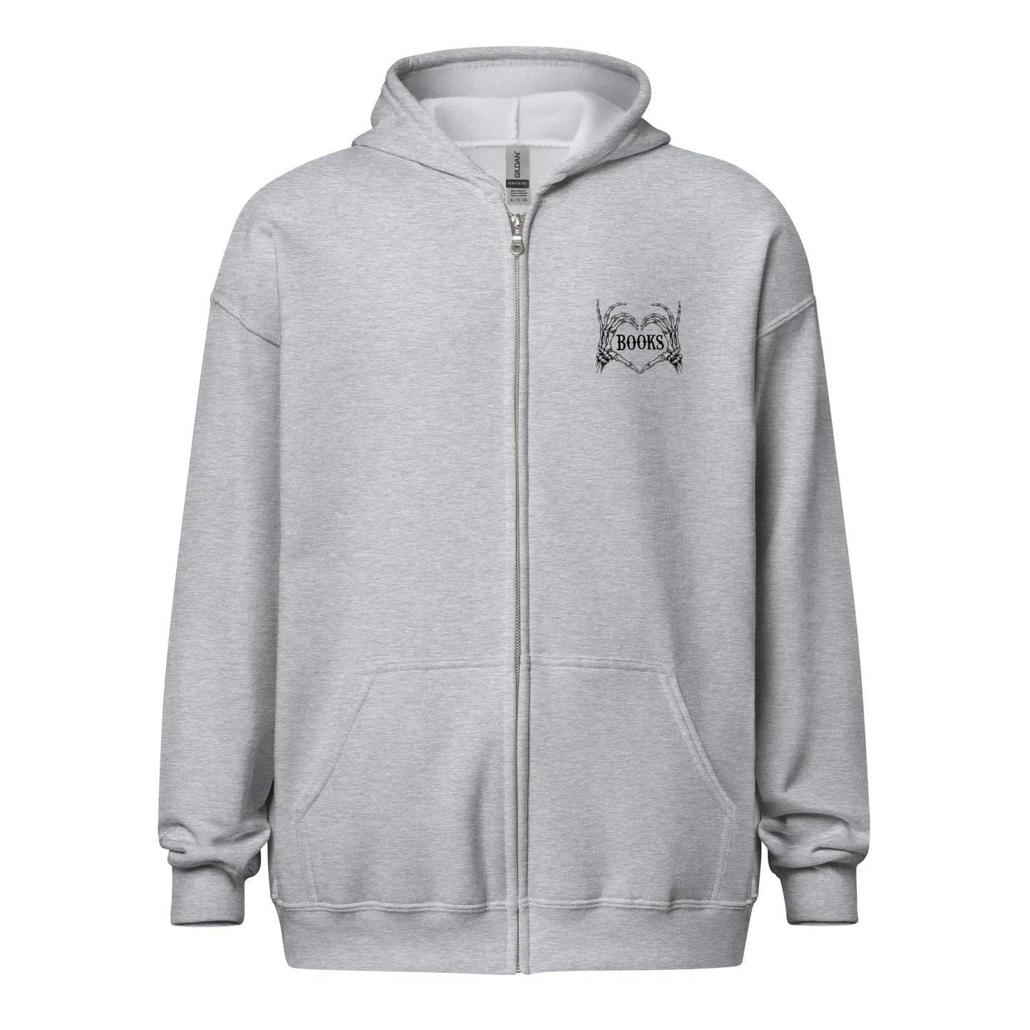 Creepy Witch Reader zip hoodie Front and Back - TBRaring
