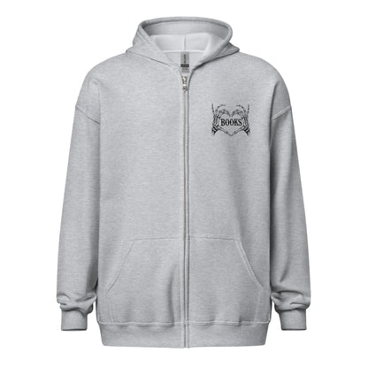 Anti - Social Book Club zip hoodie - TBRaring