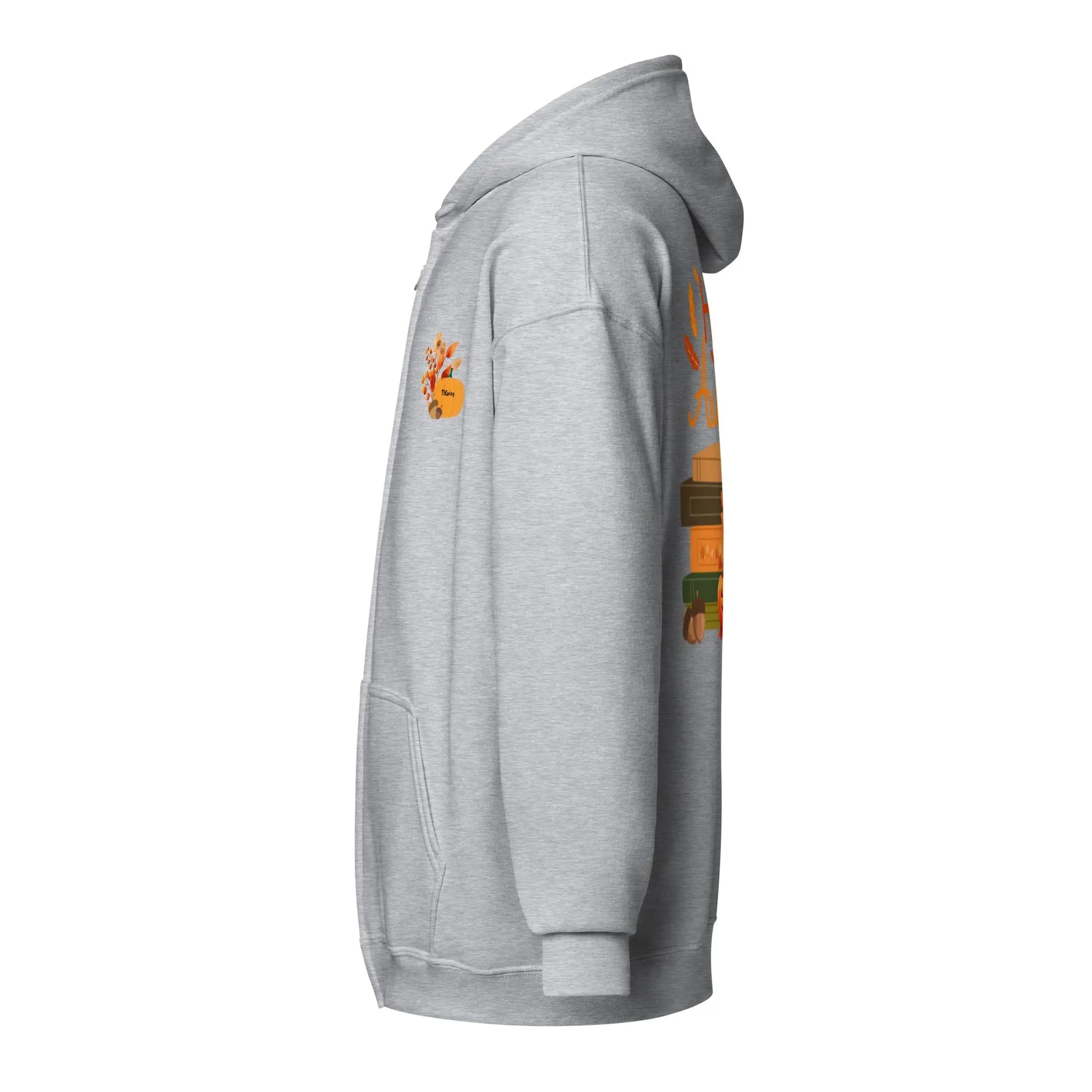 Hello Autumn Unisex heavy blend zip hoodie - TBRaring