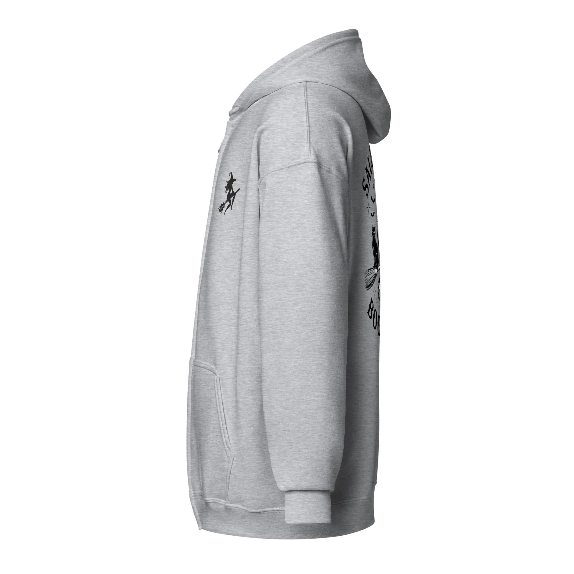Salem Witch Book Club zip hoodie With Front and Back - TBRaring