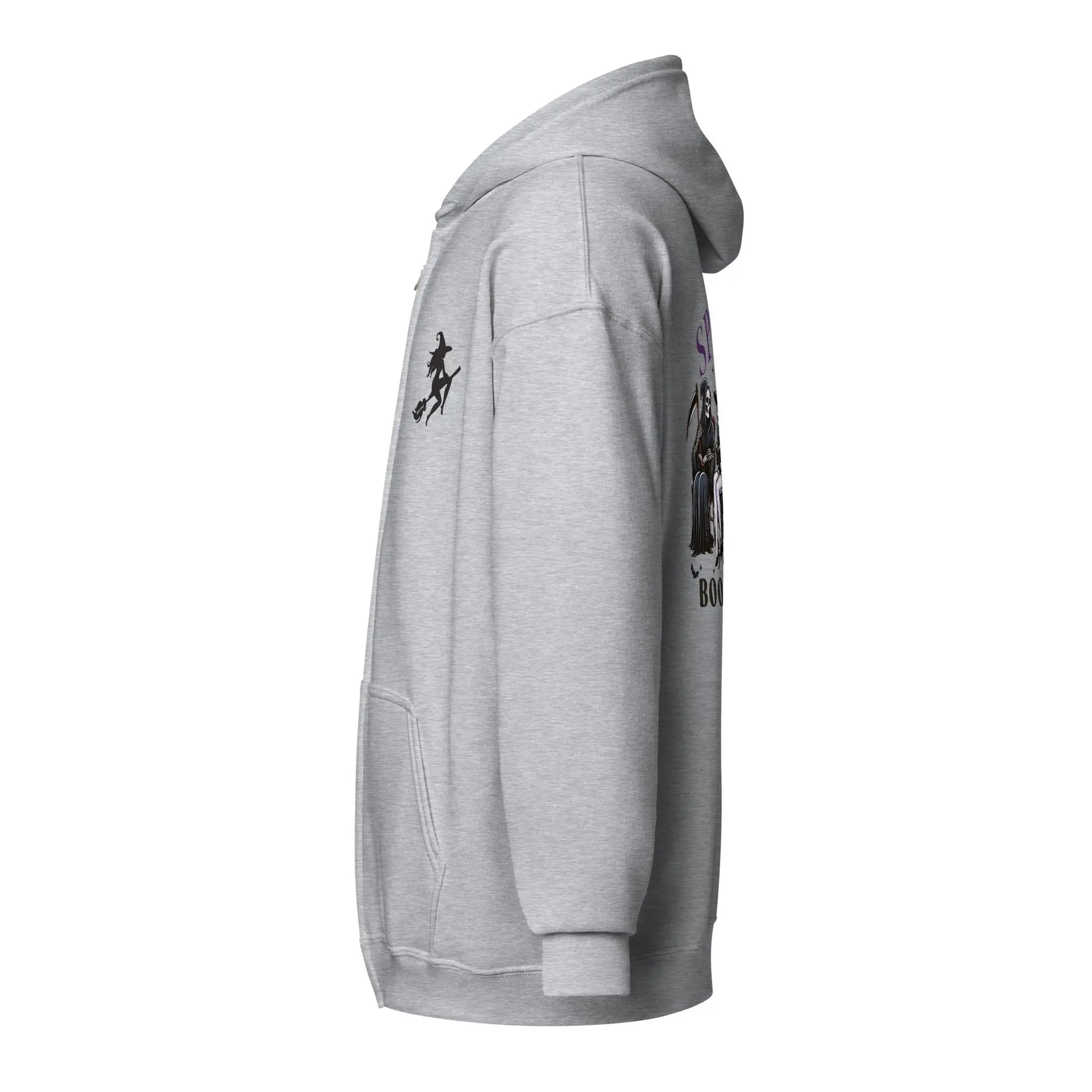 Spooky Book Club zip hoodie With Front and Back - TBRaring