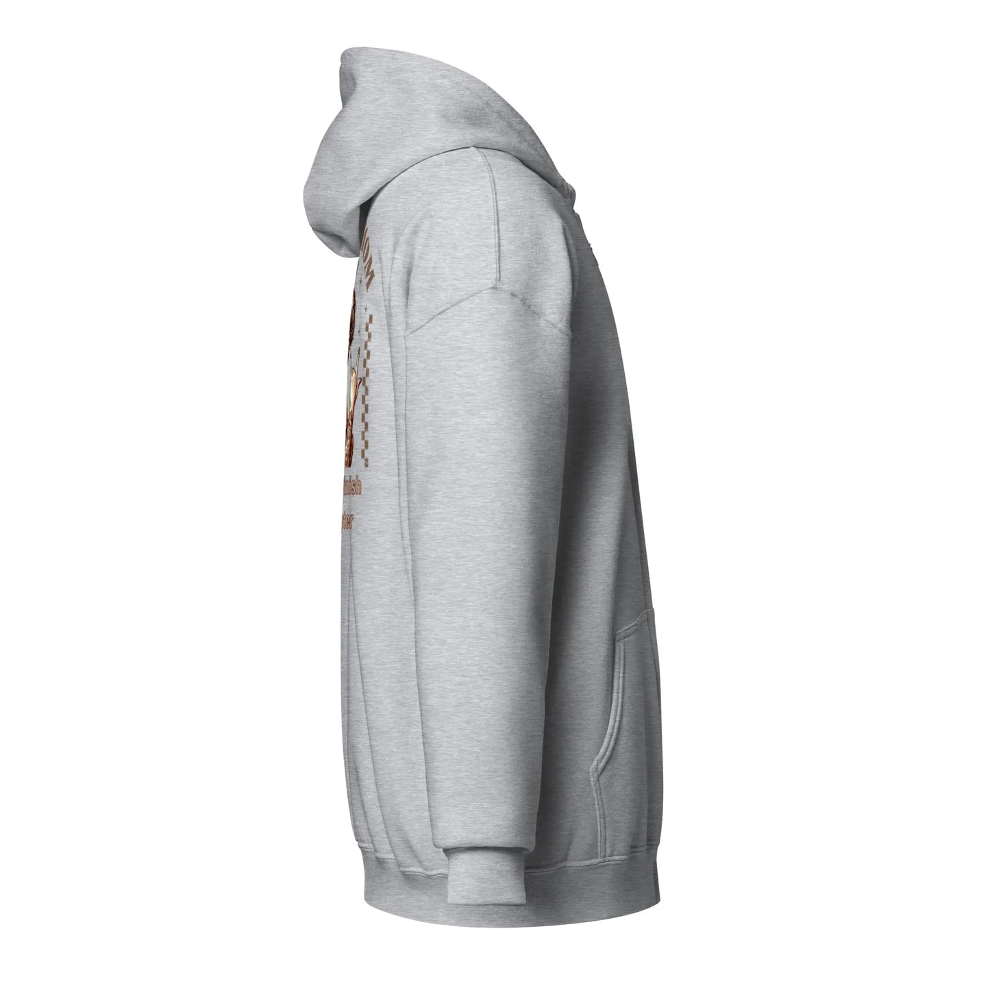 "Just a Mom Out Here Trying to Finish Her Chapter" Unisex heavy blend zip hoodie Bookish Merch - TBRaring