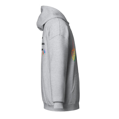 Gay, Bookish, Going Feral Pride Zip Up Hoodie - TBRaring