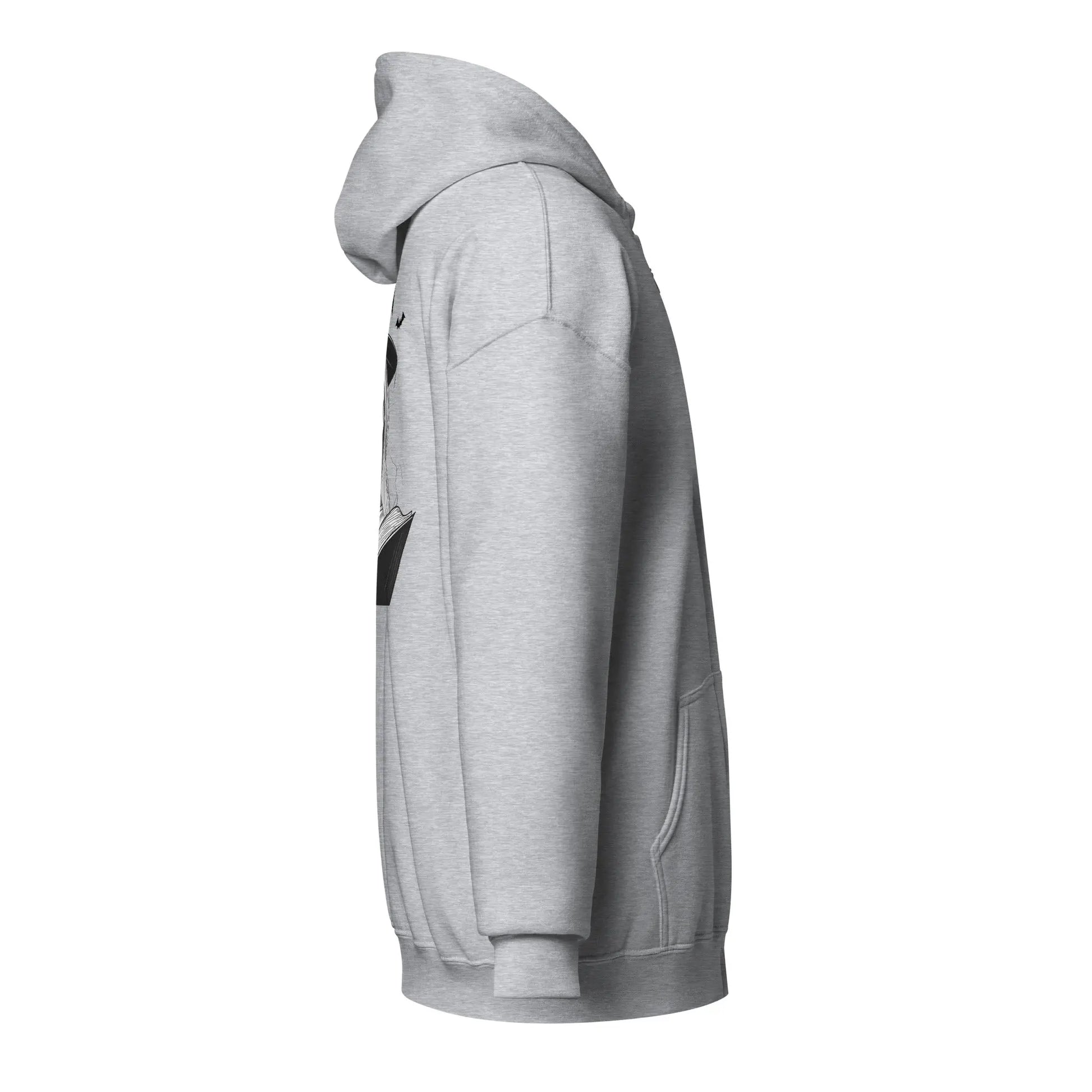 Creepy Witch Reader zip hoodie Front and Back - TBRaring