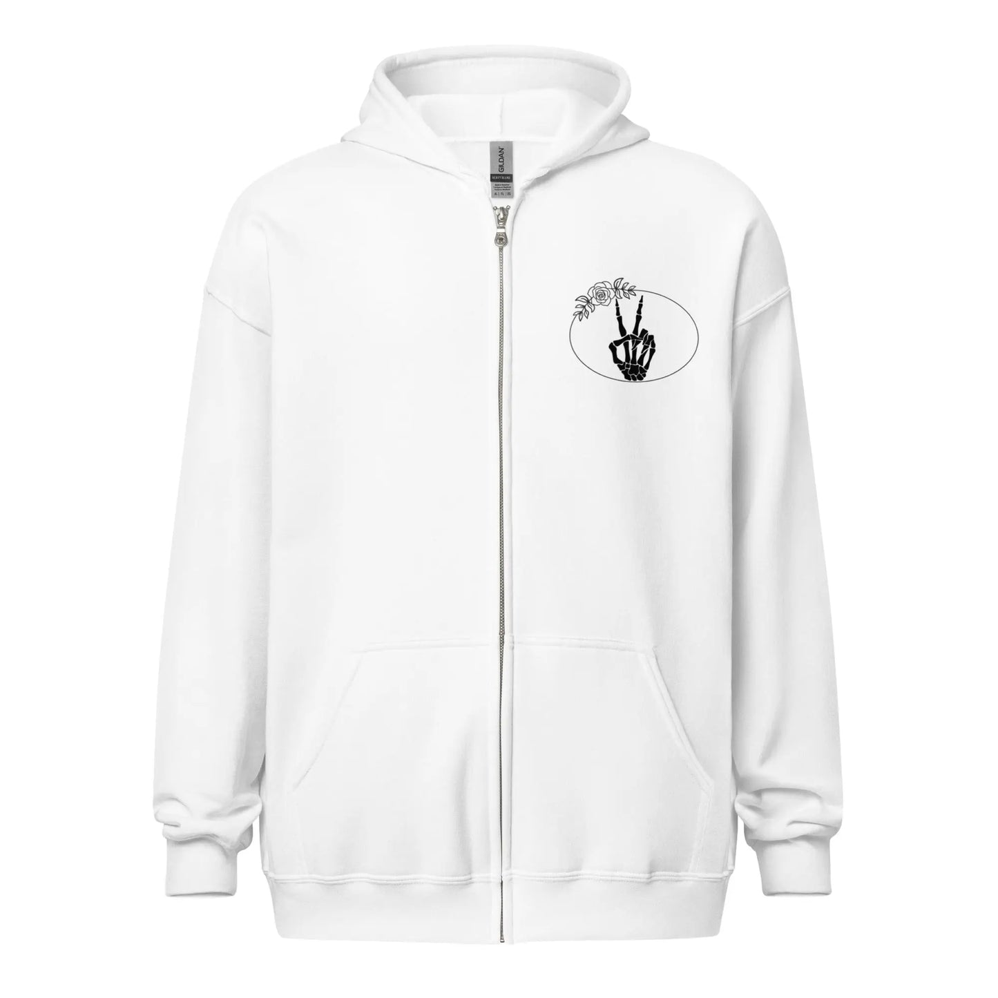 Bookish Shop "Cool Moms Have Tattoos and Love Why Choose" Unisex heavy blend zip hoodie - TBRaring