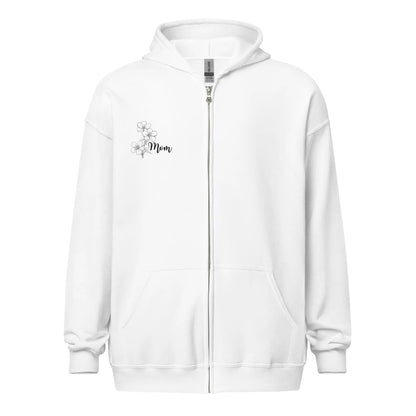 "Motherhood My Favorite adventure" Unisex heavy blend Bookishly zip hoodie - TBRaring