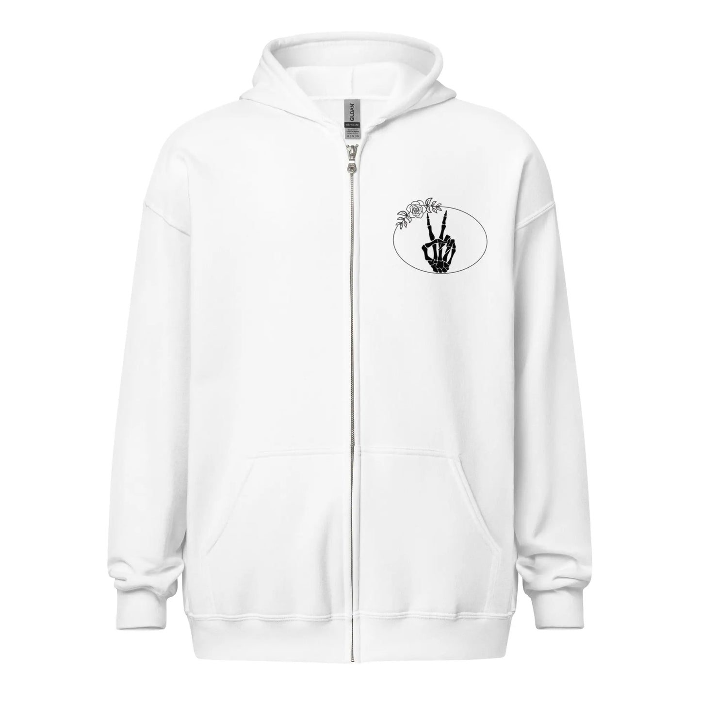 "Just a Mom Out Here Trying to Finish Her Chapter" Unisex heavy blend zip hoodie Bookish Merch - TBRaring