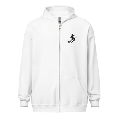 Salem Witch Book Club zip hoodie With Front and Back - TBRaring