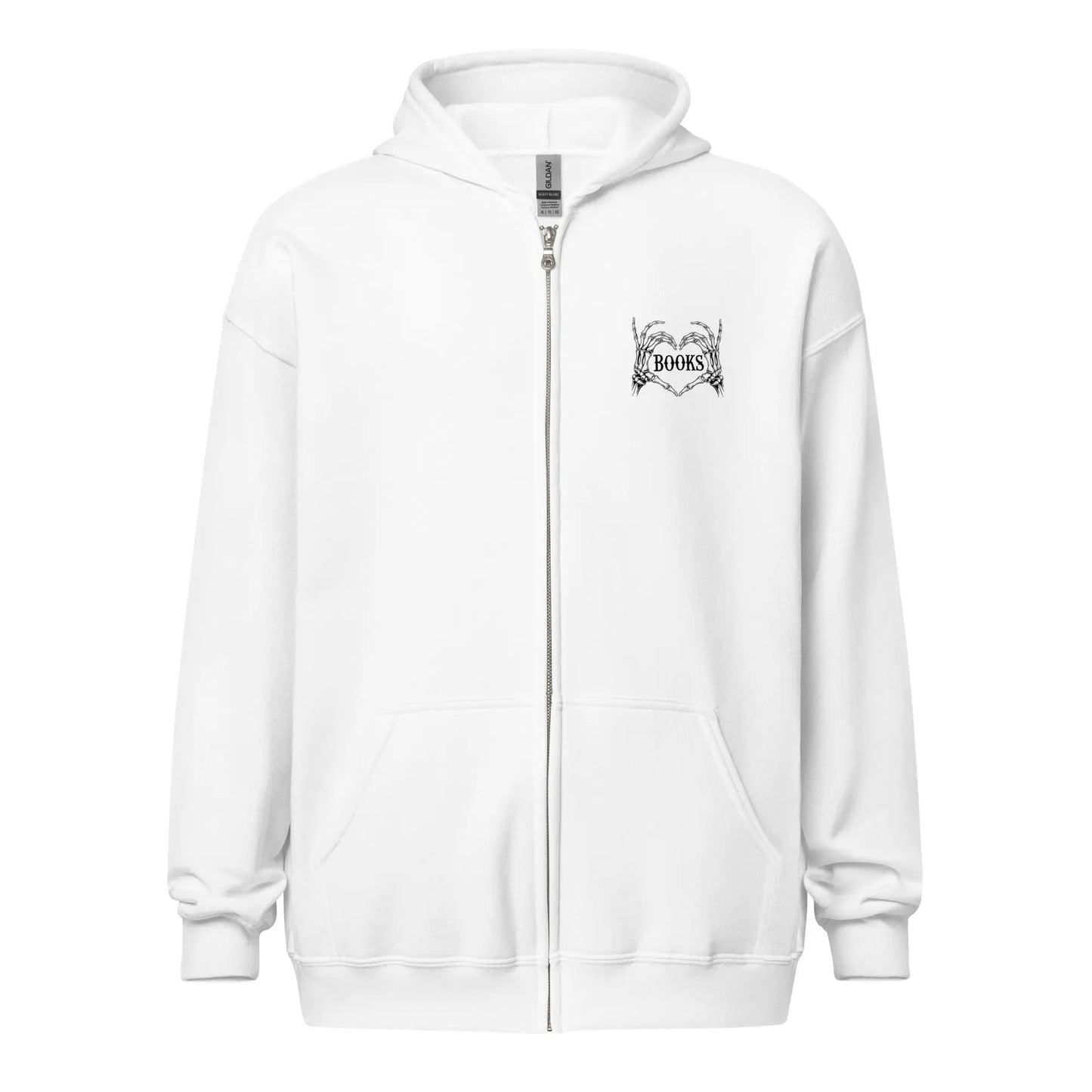 Creepy Witch Reader zip hoodie Front and Back - TBRaring