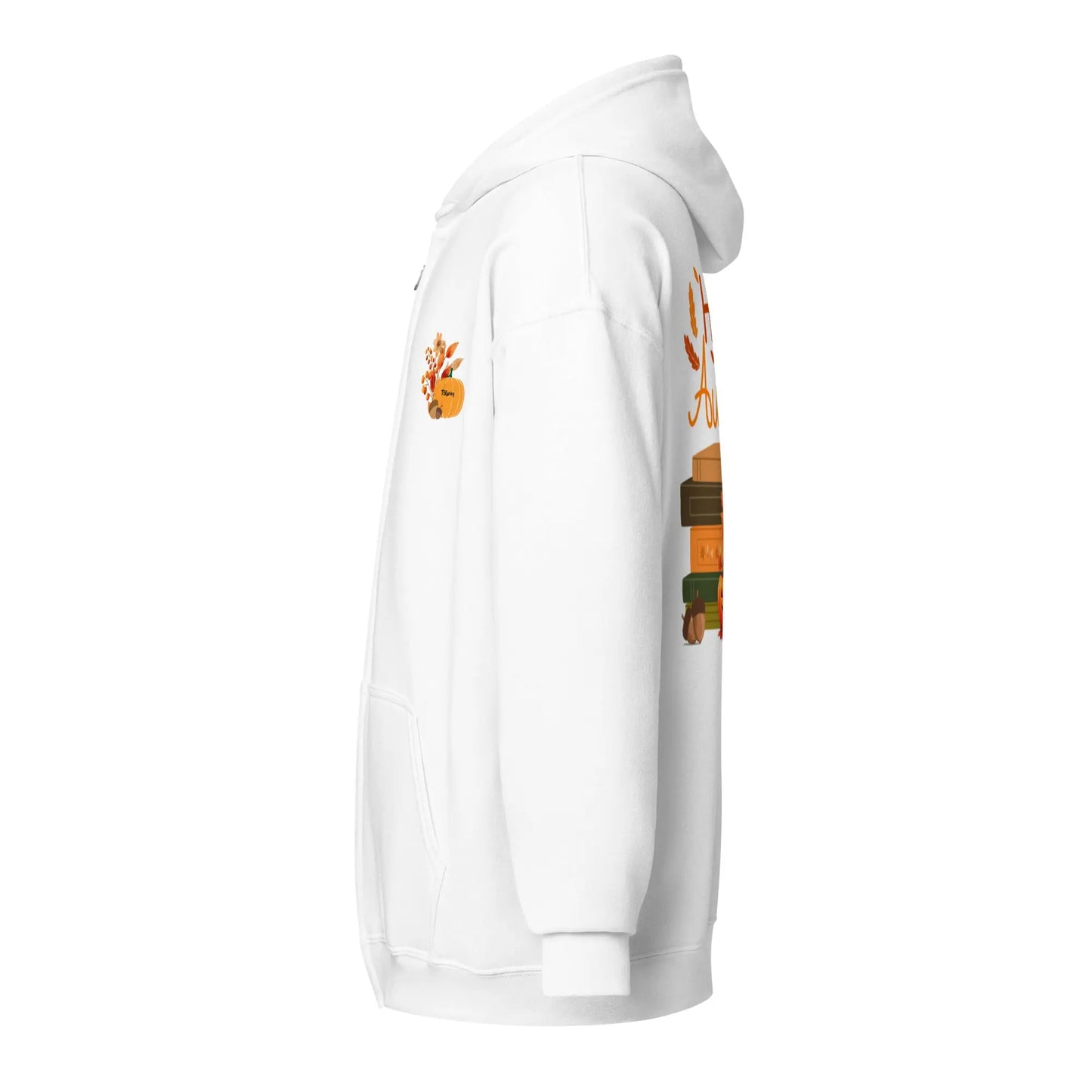 Hello Autumn Unisex heavy blend zip hoodie - TBRaring