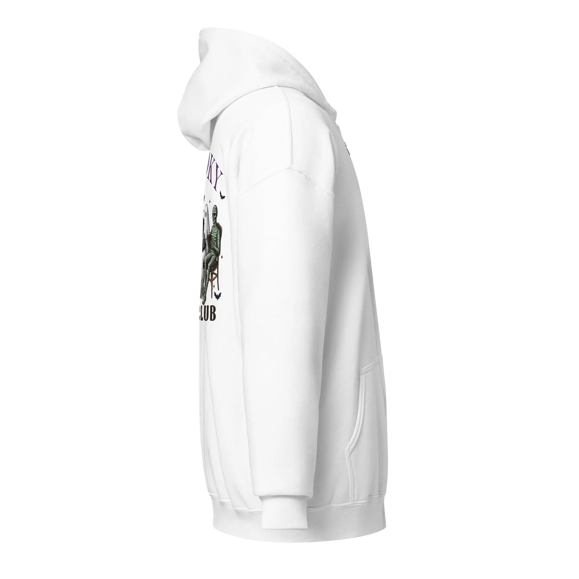 Spooky Book Club zip hoodie With Front and Back - TBRaring