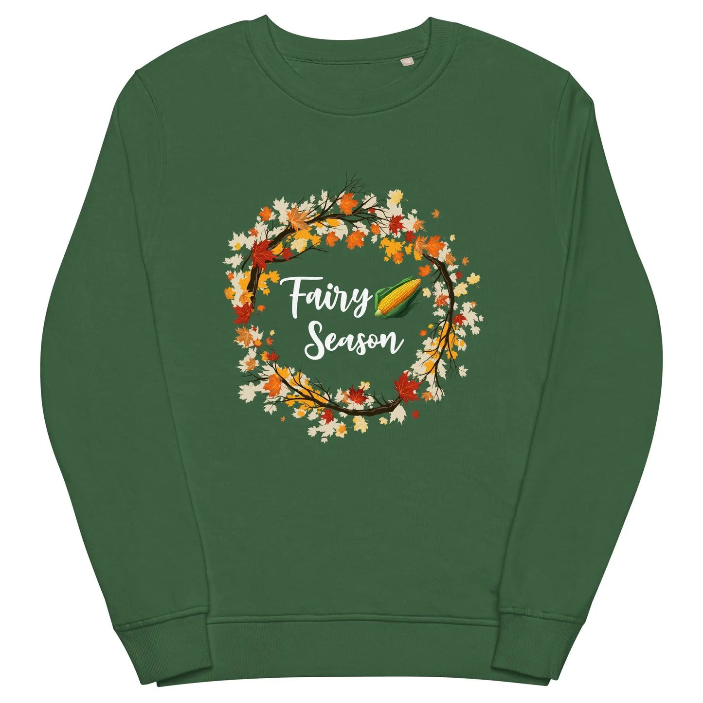 "Fairy Corn Season" Unisex organic sweatshirt bookish goods - TBRaring