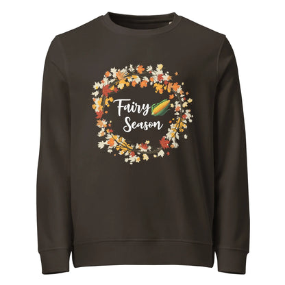 "Fairy Corn Season" Unisex organic sweatshirt bookish goods - TBRaring