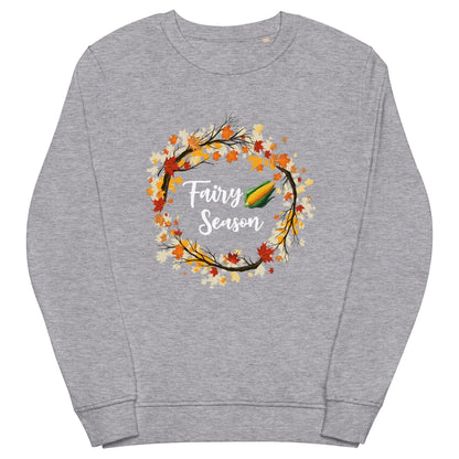"Fairy Corn Season" Unisex organic sweatshirt bookish goods - TBRaring