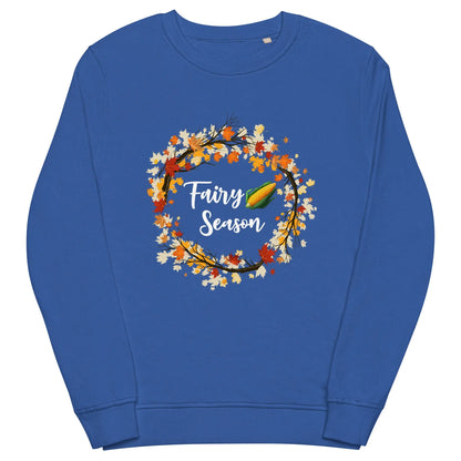 "Fairy Corn Season" Unisex organic sweatshirt bookish goods - TBRaring