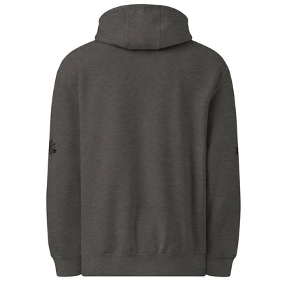 Halloween Ghost Bookcase Hoodie With Spider Webs On Sleeves - TBRaring