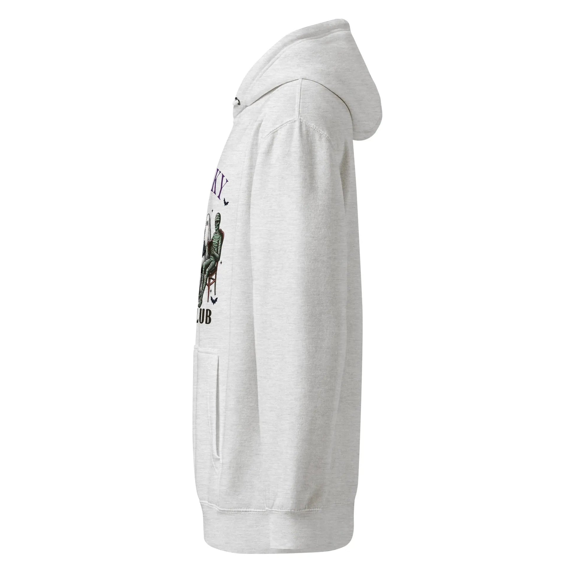 Spooky Book Club hoodie With Witch on Sleeve - TBRaring