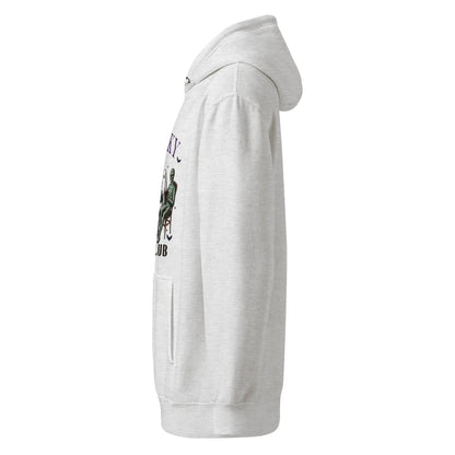 Spooky Book Club hoodie With Witch on Sleeve - TBRaring