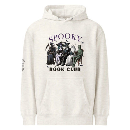Spooky Book Club hoodie With Witch on Sleeve - TBRaring