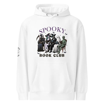 Spooky Book Club hoodie With Witch on Sleeve - TBRaring