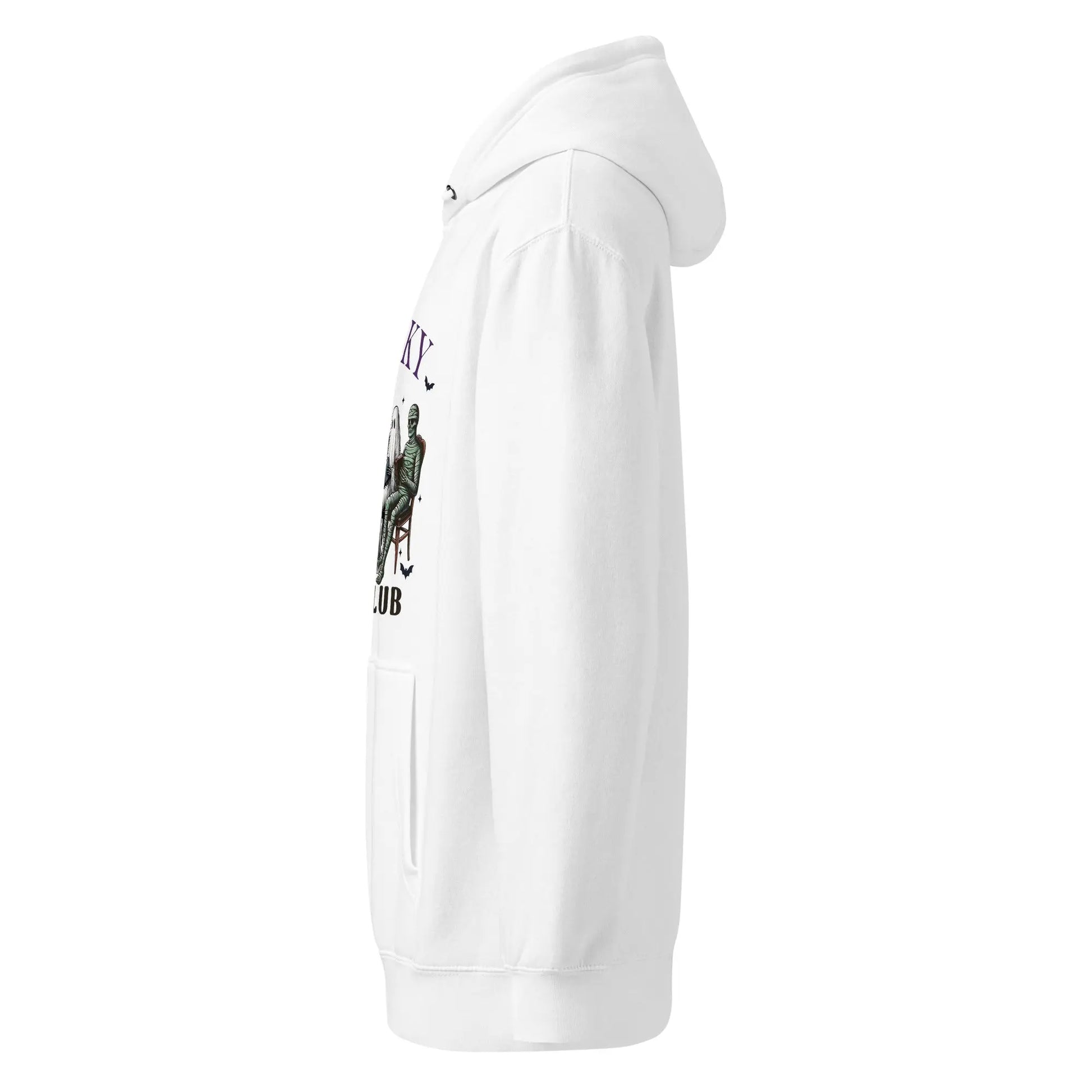 Spooky Book Club hoodie With Witch on Sleeve - TBRaring