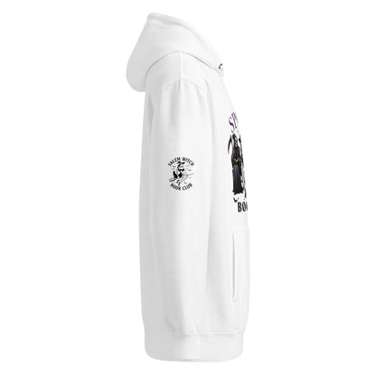 Spooky Book Club hoodie With Witch on Sleeve - TBRaring