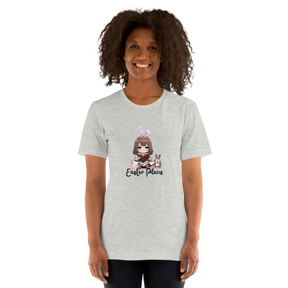 "Easter Plans" Unisex t-shirt bookish merch - TBRaring