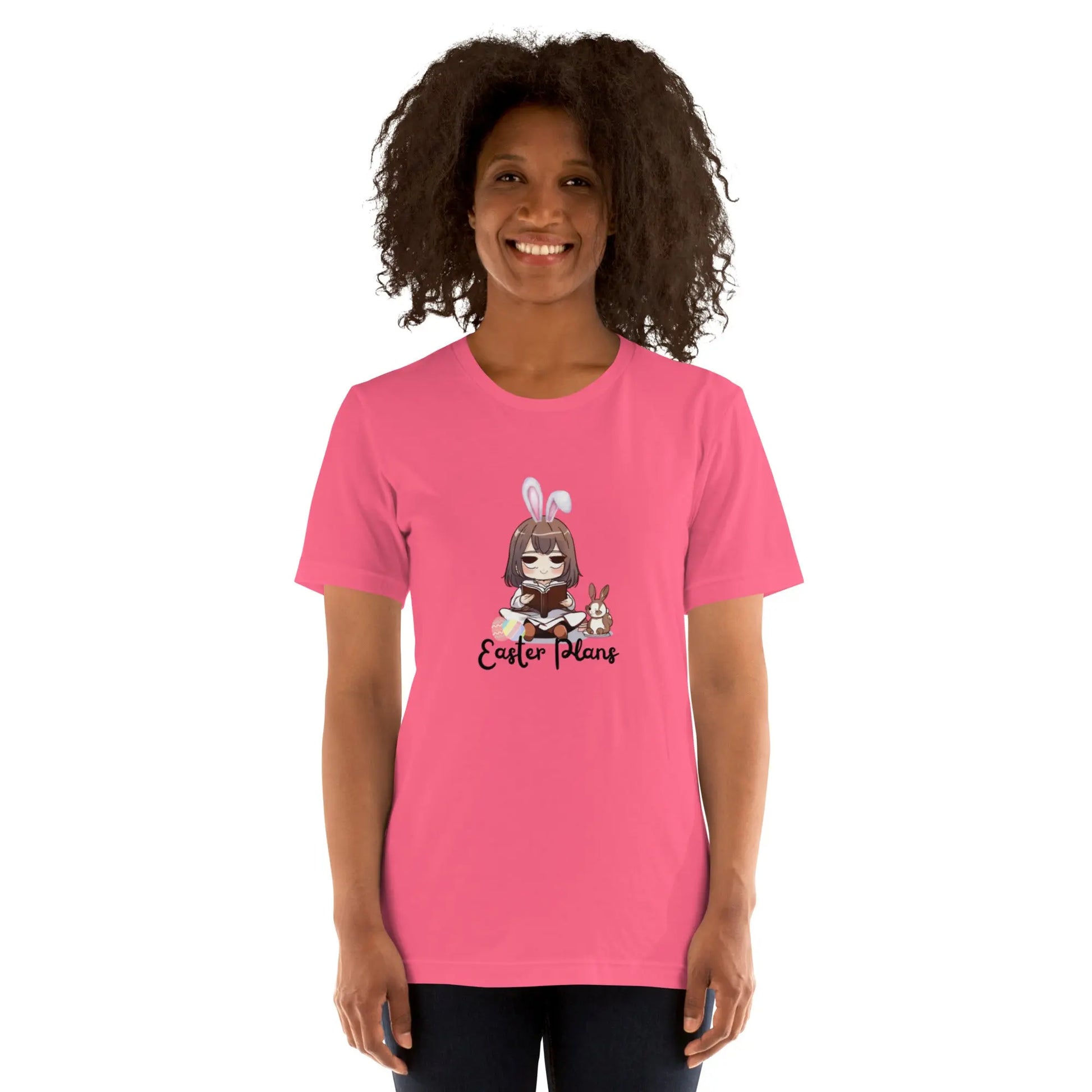 "Easter Plans" Unisex t-shirt bookish merch - TBRaring