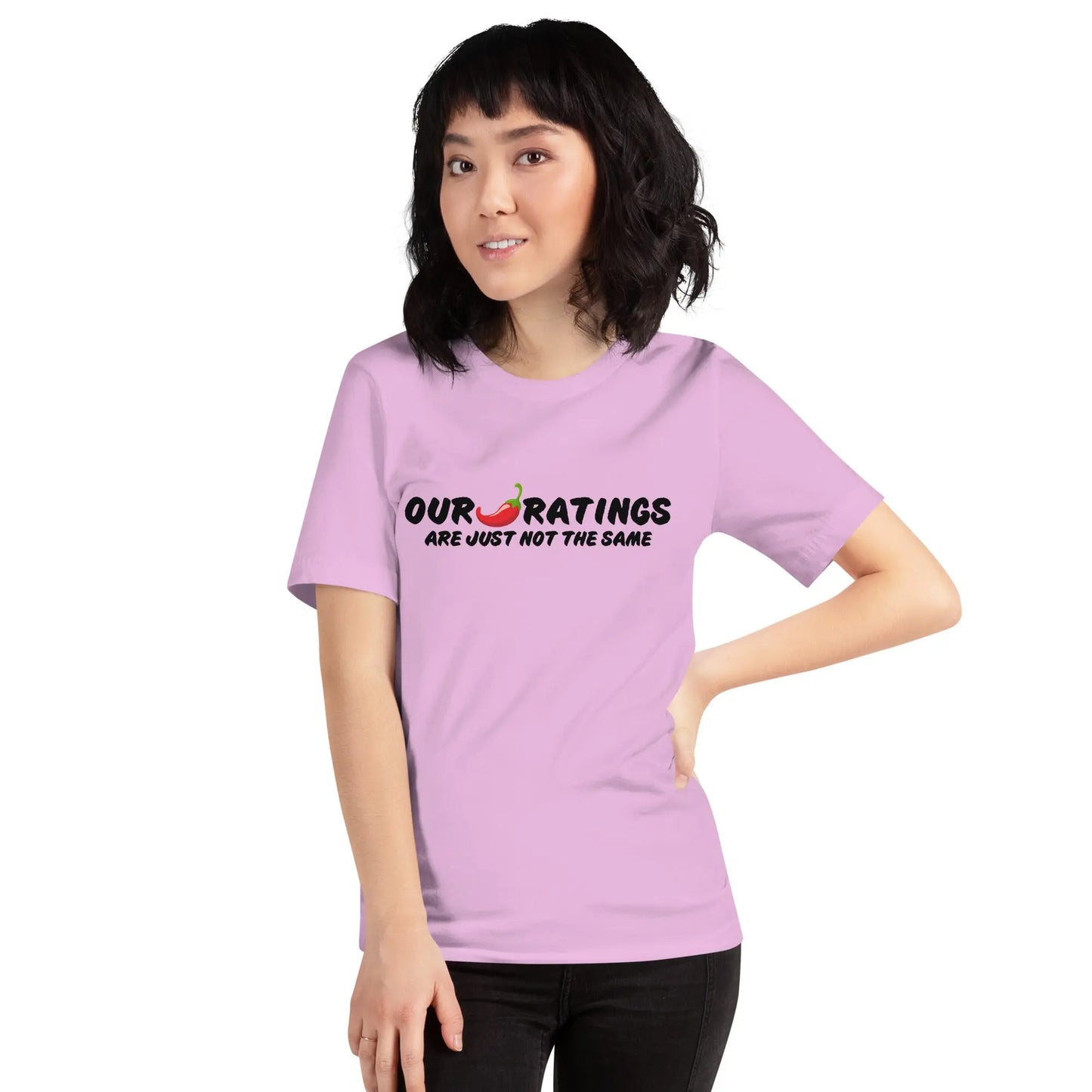 Bookish Shop "Our Chili Pepper Ratings" Unisex t-shirt - TBRaring