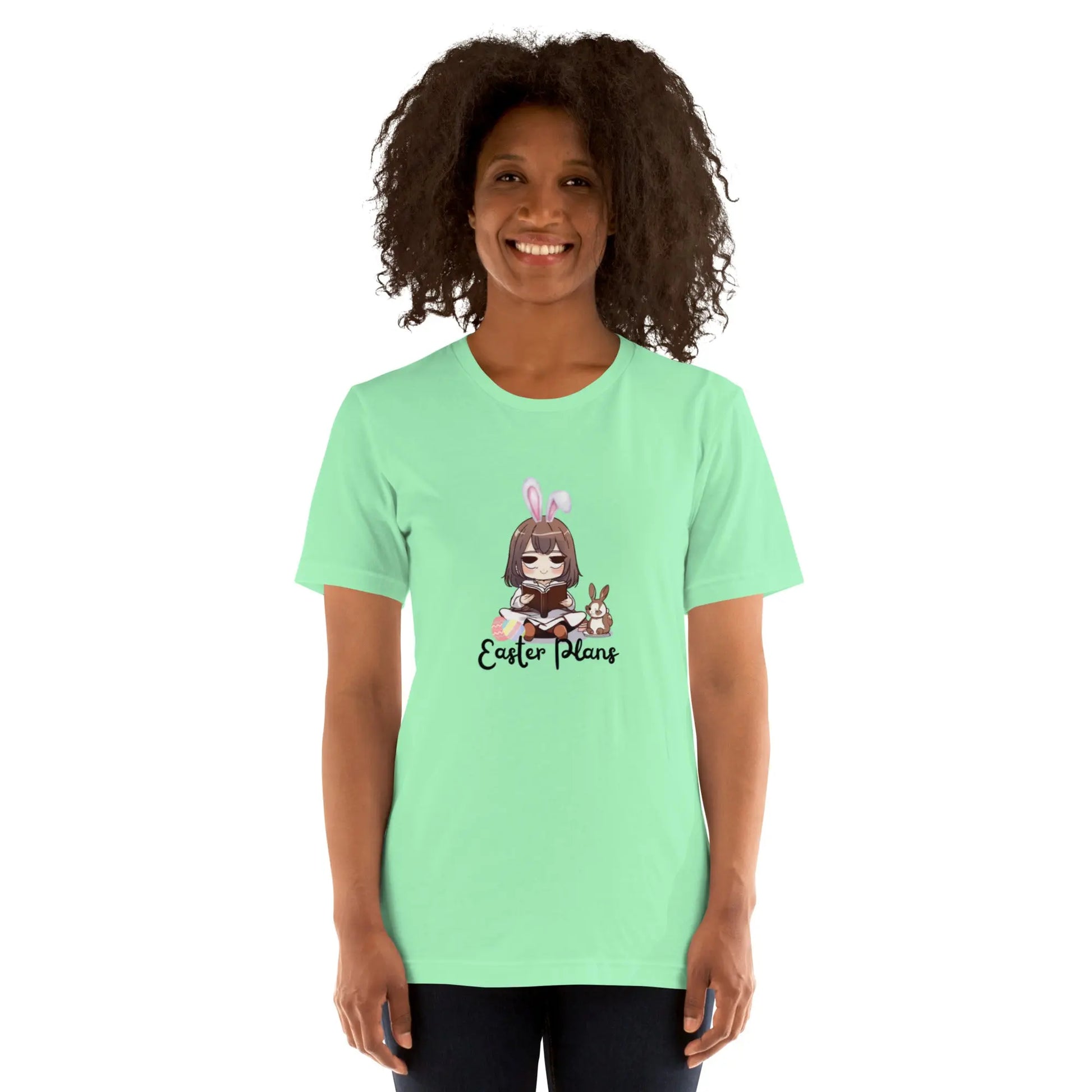 "Easter Plans" Unisex t-shirt bookish merch - TBRaring