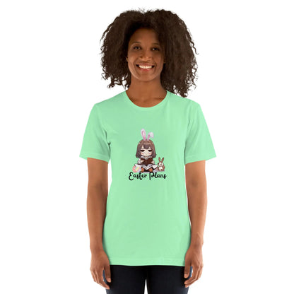 "Easter Plans" Unisex t-shirt bookish merch - TBRaring