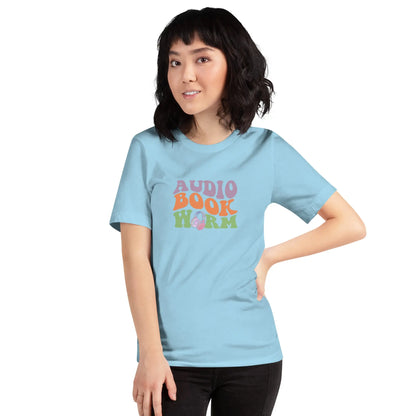 "Audio Book Worm" Unisex t-shirt Bookish Goods - TBRaring