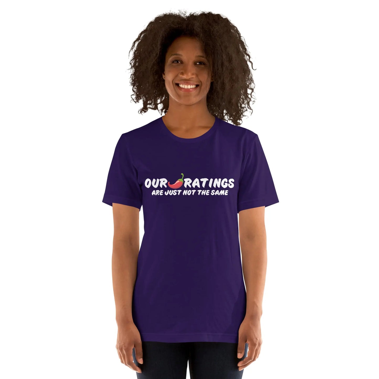 Bookish Shop "Our Chili Pepper Ratings" Unisex t-shirt - TBRaring
