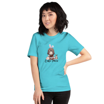 "Easter Plans" Unisex t-shirt bookish merch - TBRaring
