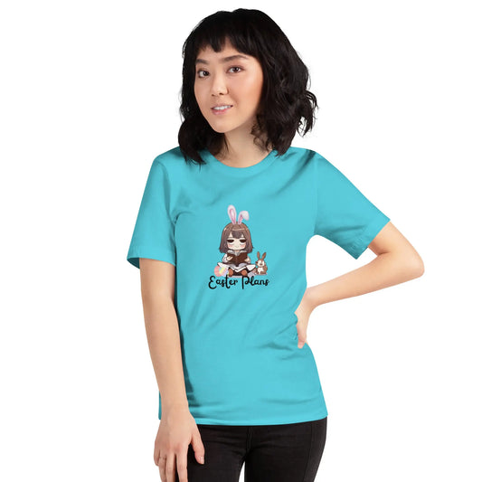 "Easter Plans" Unisex t-shirt bookish merch - TBRaring