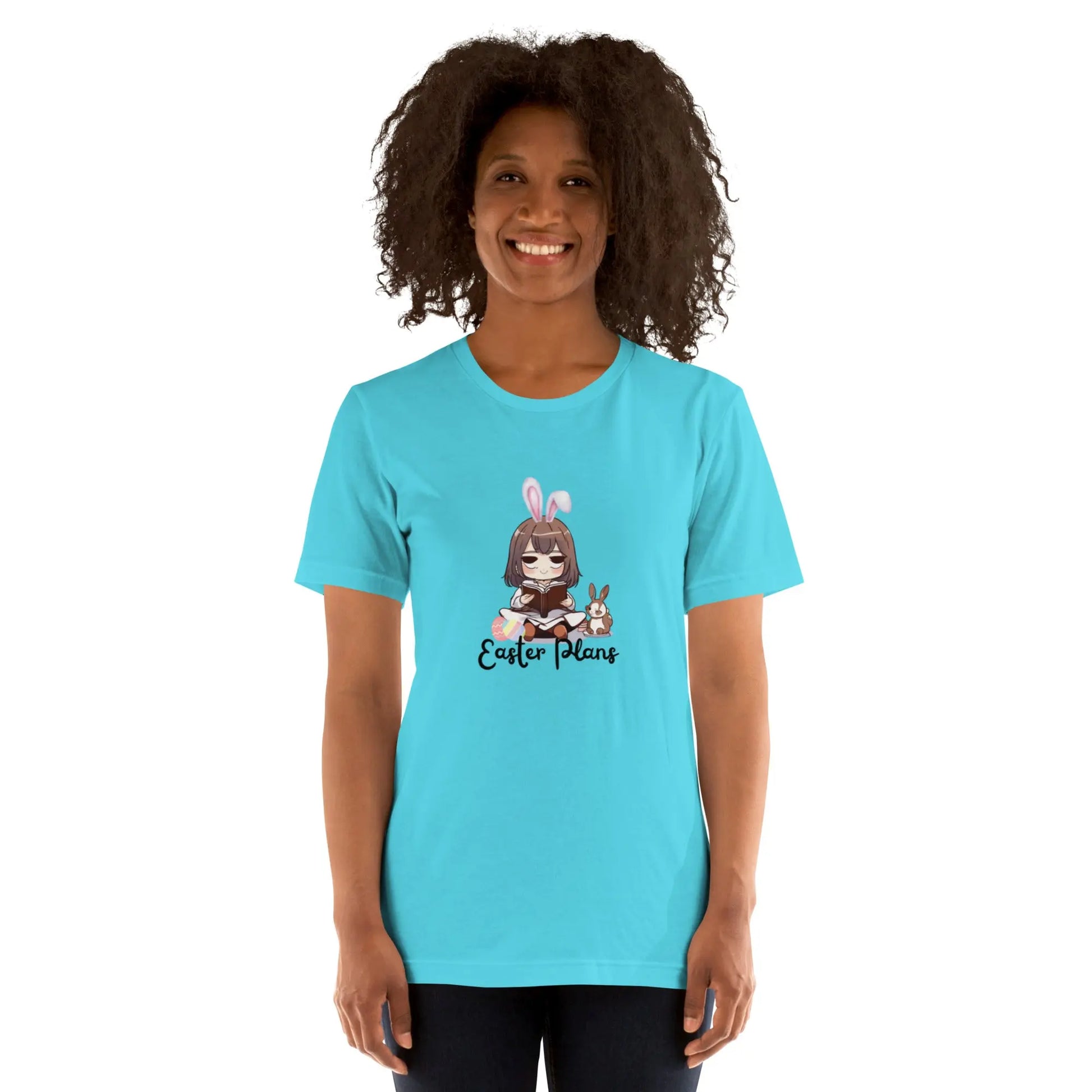 "Easter Plans" Unisex t-shirt bookish merch - TBRaring