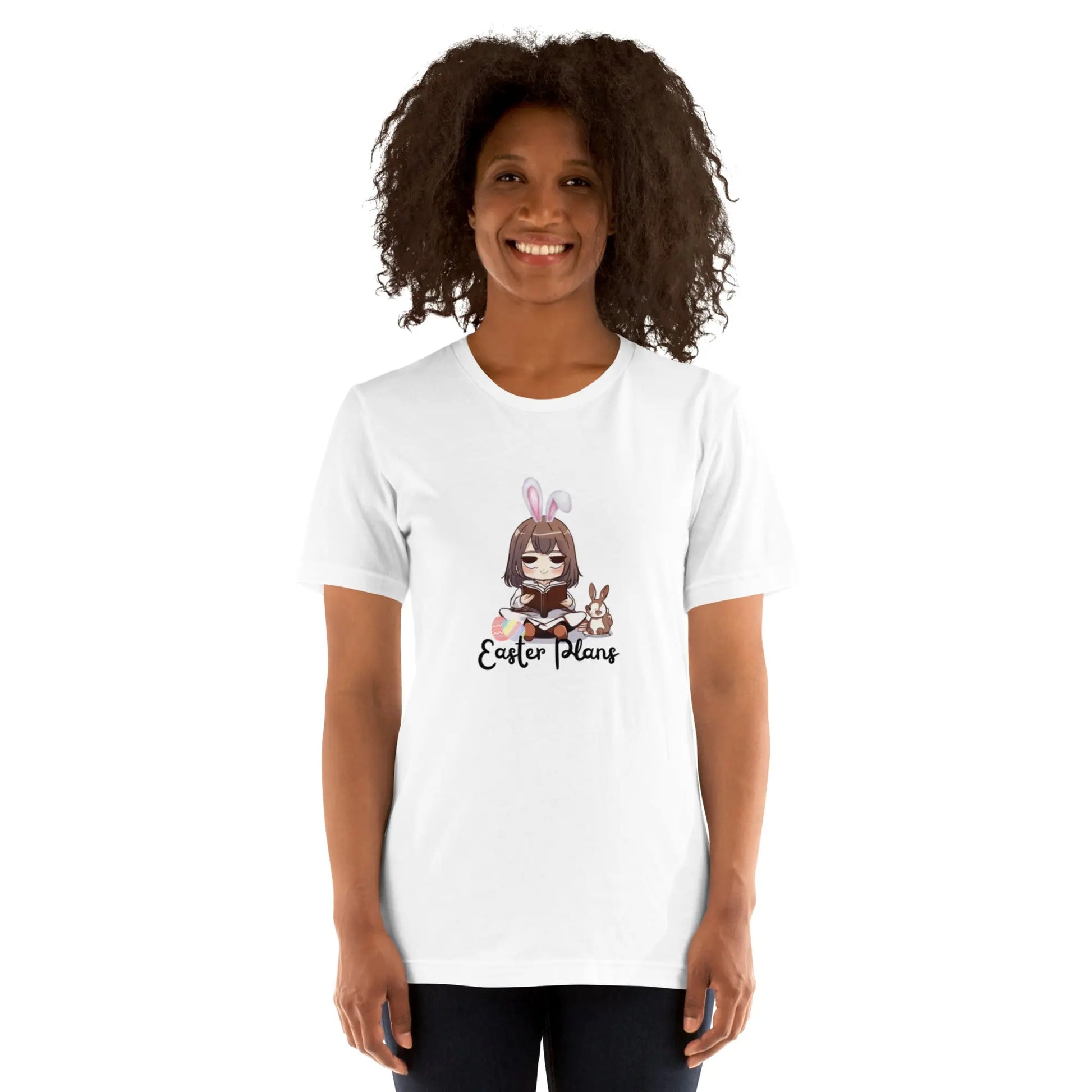 "Easter Plans" Unisex t-shirt bookish merch - TBRaring