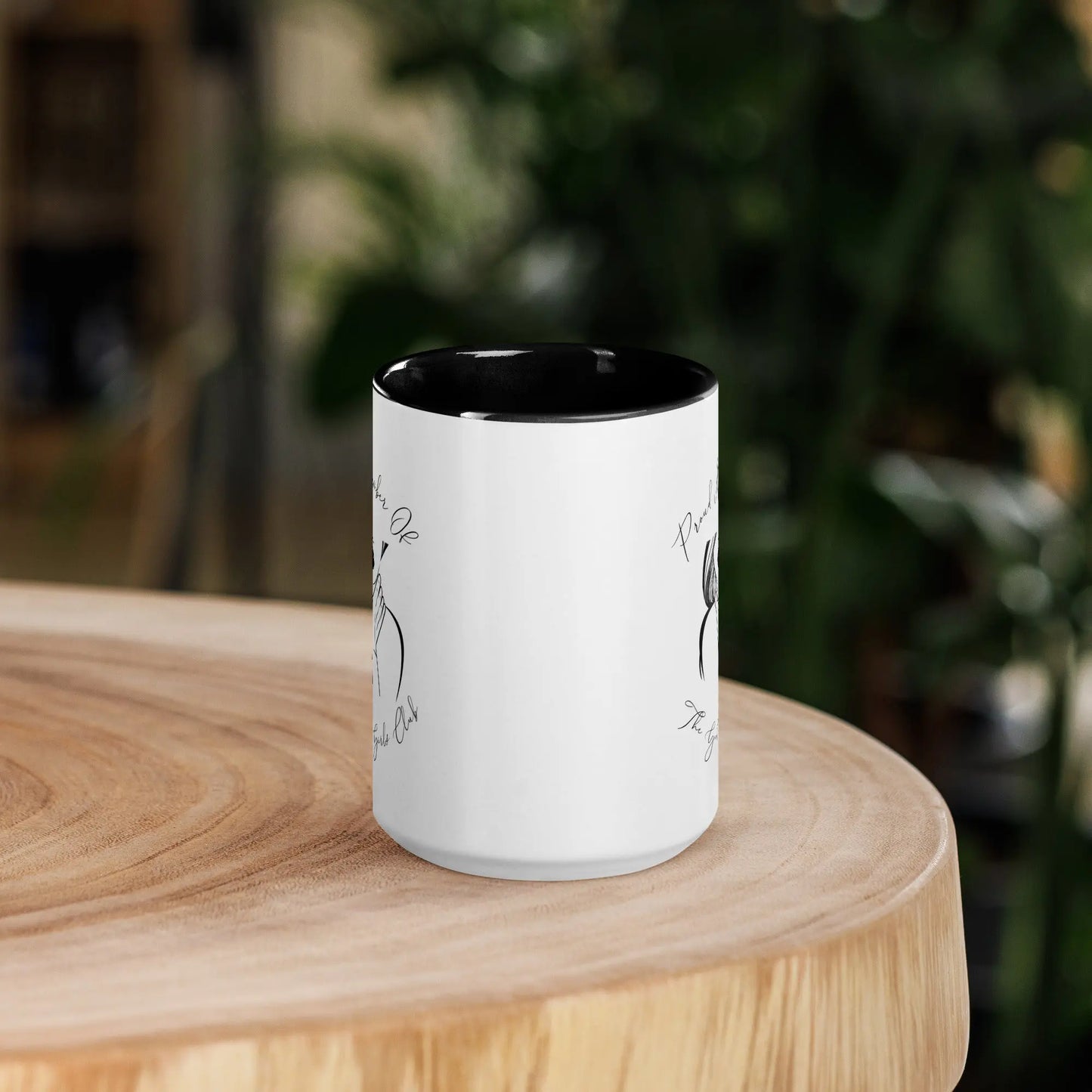 "Proud Member of the Good Girl Club" Bookish Merch Mug with Color Inside - TBRaring