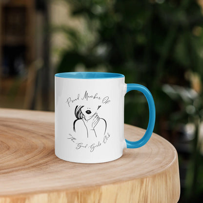 "Proud Member of the Good Girl Club" Bookish Merch Mug with Color Inside - TBRaring
