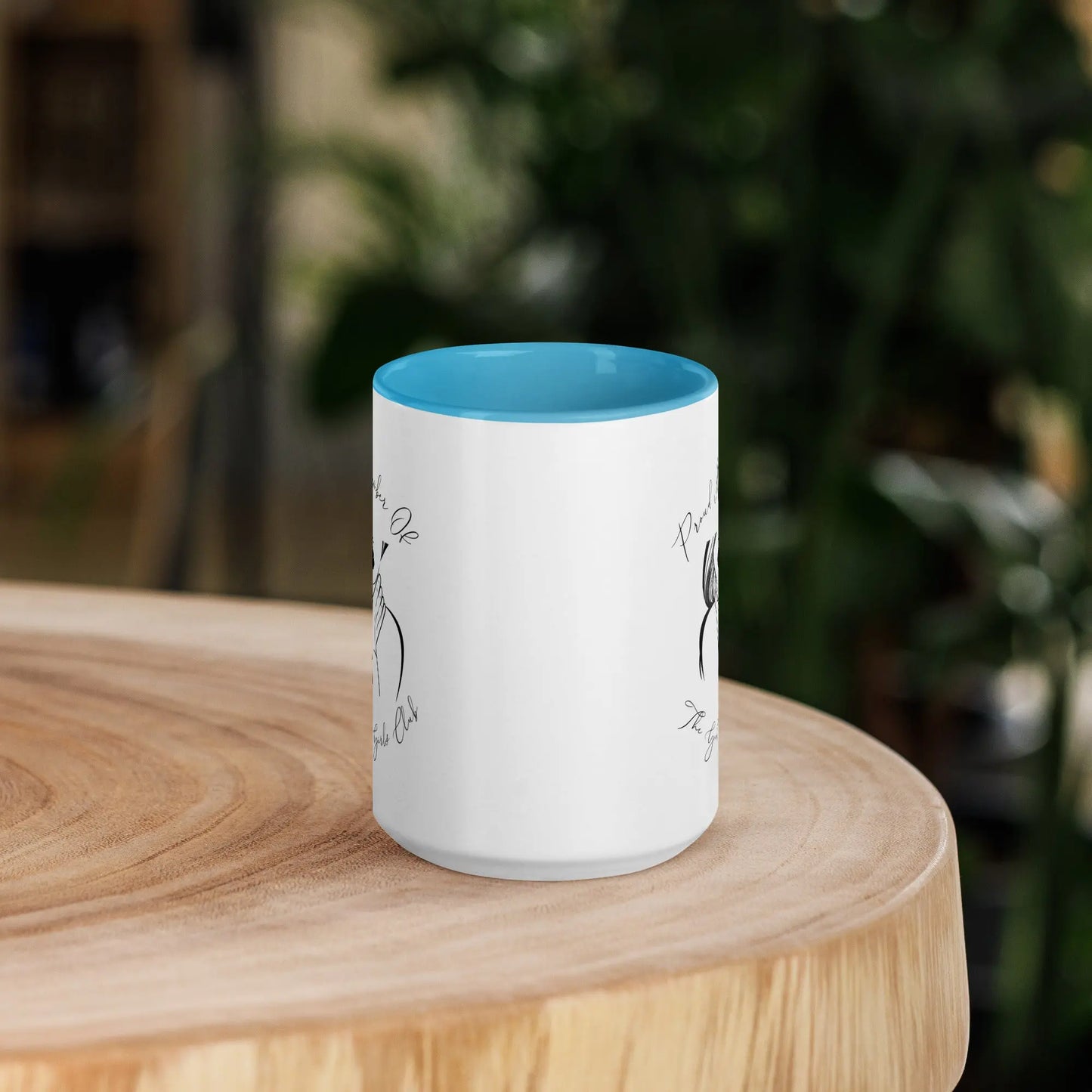 "Proud Member of the Good Girl Club" Bookish Merch Mug with Color Inside - TBRaring