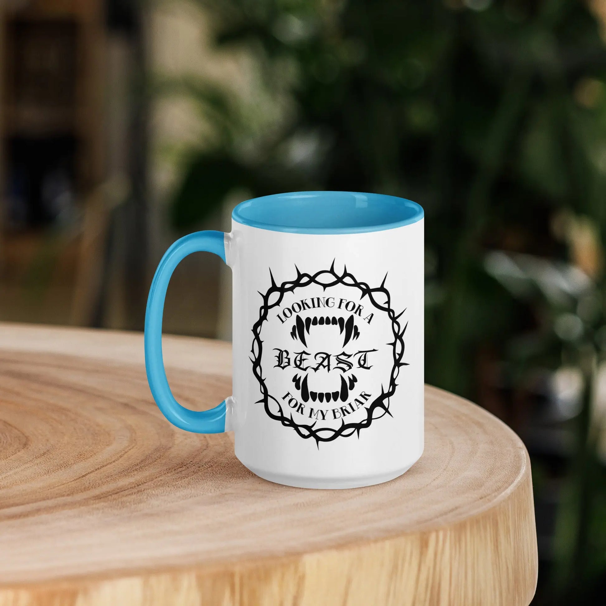 Bookish Shop "Looking For A Beast For My Briar" Mug - TBRaring
