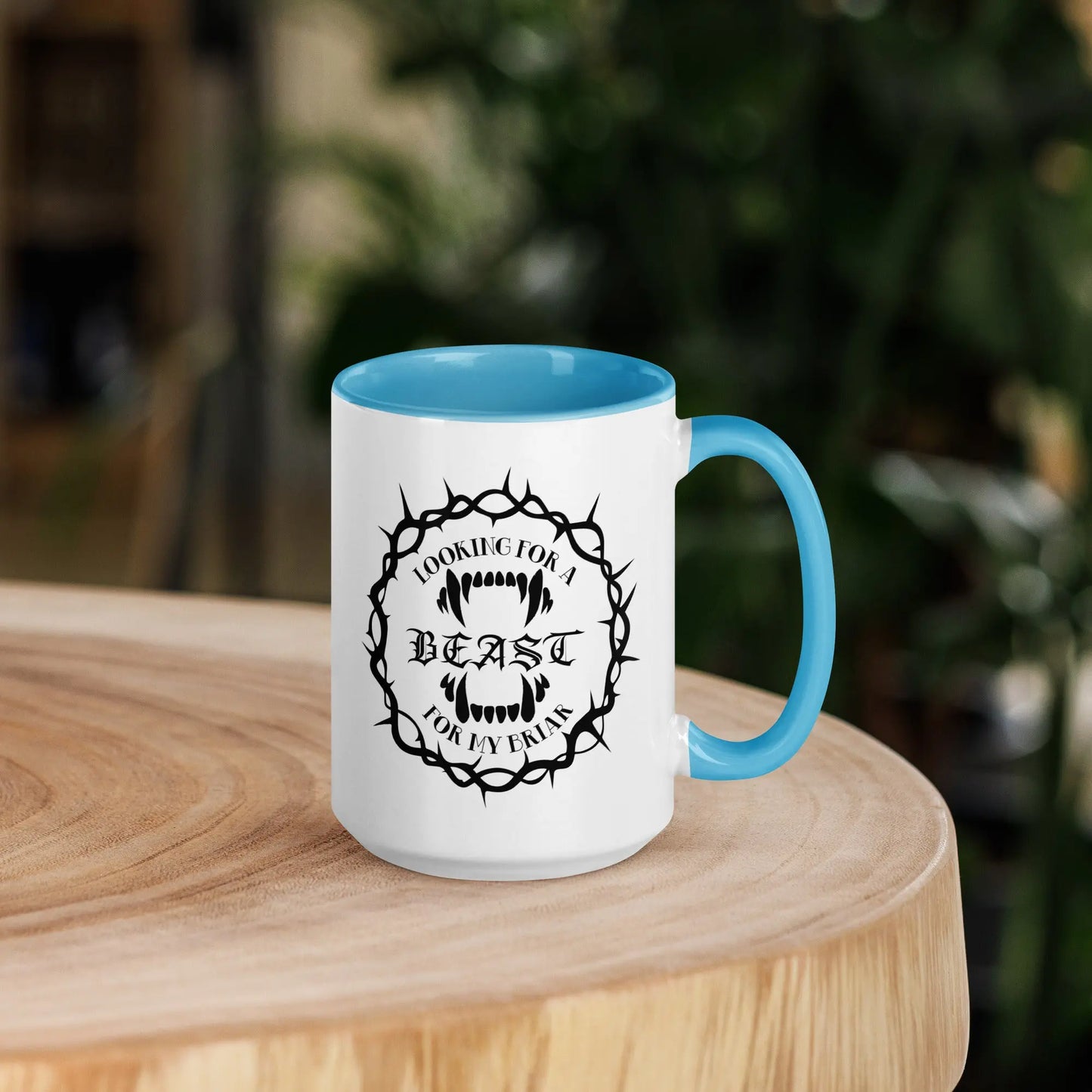 Bookish Shop "Looking For A Beast For My Briar" Mug - TBRaring