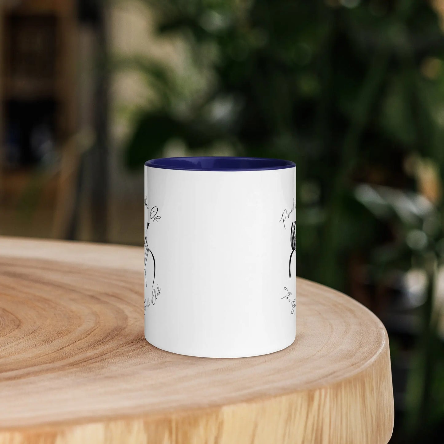 "Proud Member of the Good Girl Club" Bookish Merch Mug with Color Inside - TBRaring