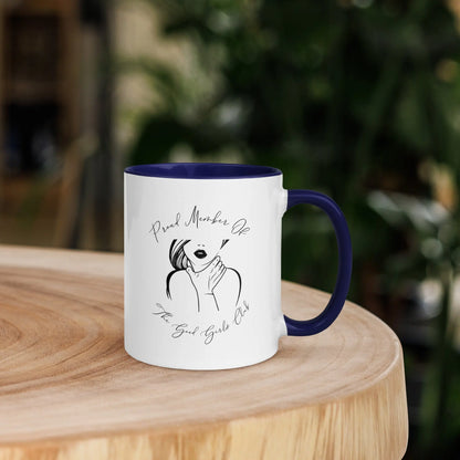 "Proud Member of the Good Girl Club" Bookish Merch Mug with Color Inside - TBRaring
