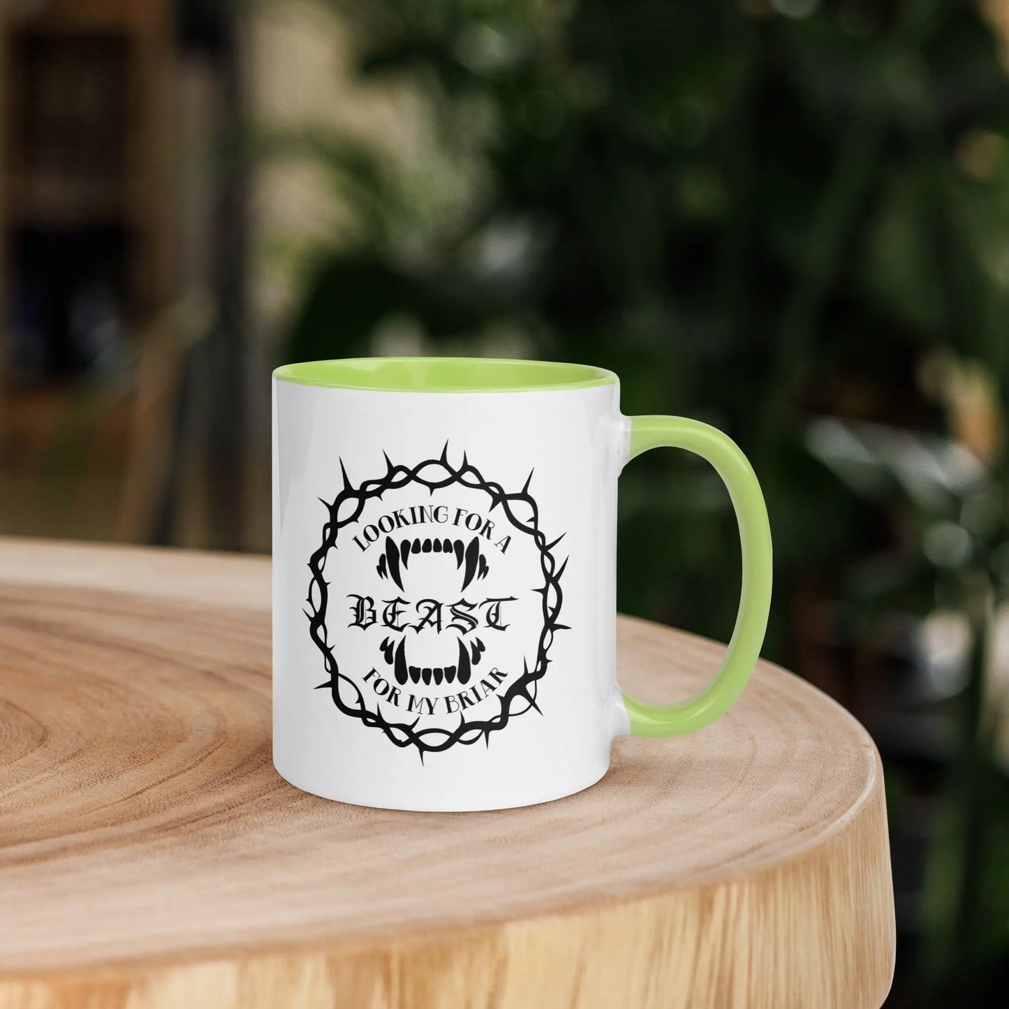 Bookish Shop "Looking For A Beast For My Briar" Mug - TBRaring