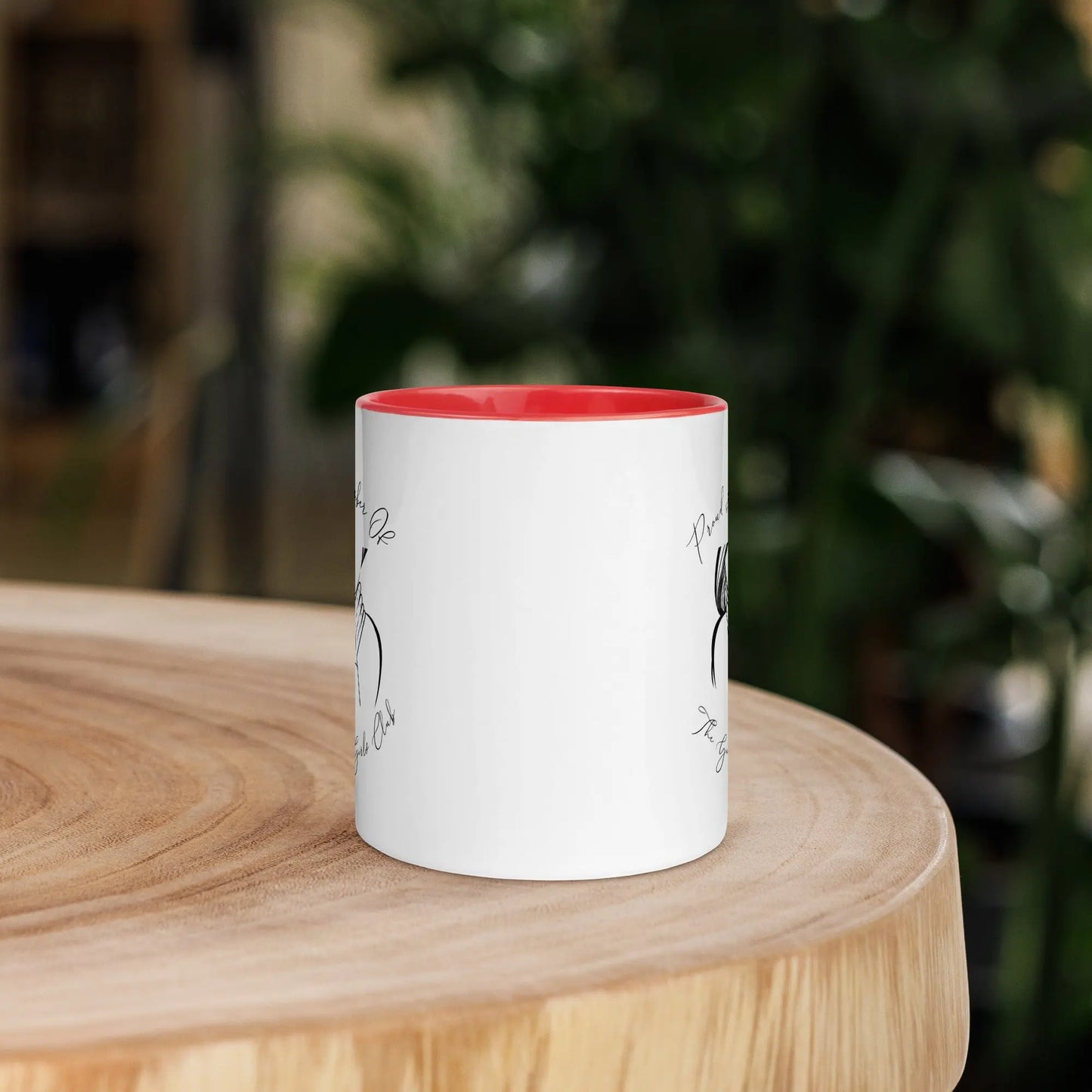 "Proud Member of the Good Girl Club" Bookish Merch Mug with Color Inside - TBRaring