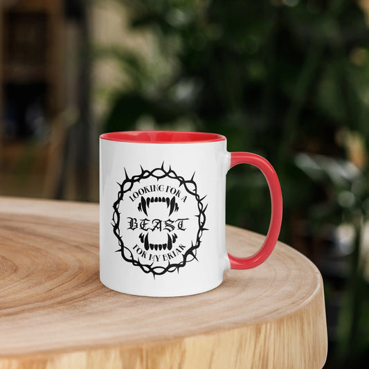 Bookish Shop "Looking For A Beast For My Briar" Mug - TBRaring