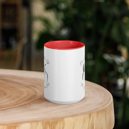 "Proud Member of the Good Girl Club" Bookish Merch Mug with Color Inside - TBRaring